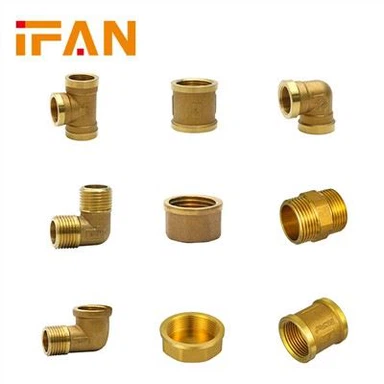 Menetes sárgaréz csőszerelvények