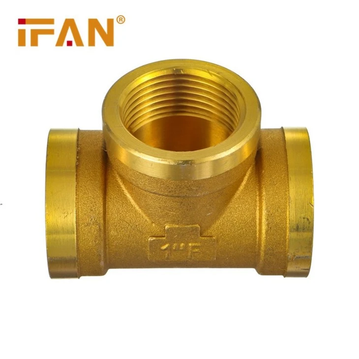 Brass Female Tee