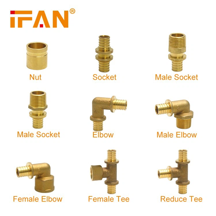 16-32MM Brass PEX Slide Fitting