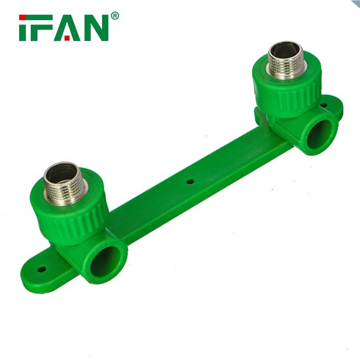 PPR Double Brass Male Elbow