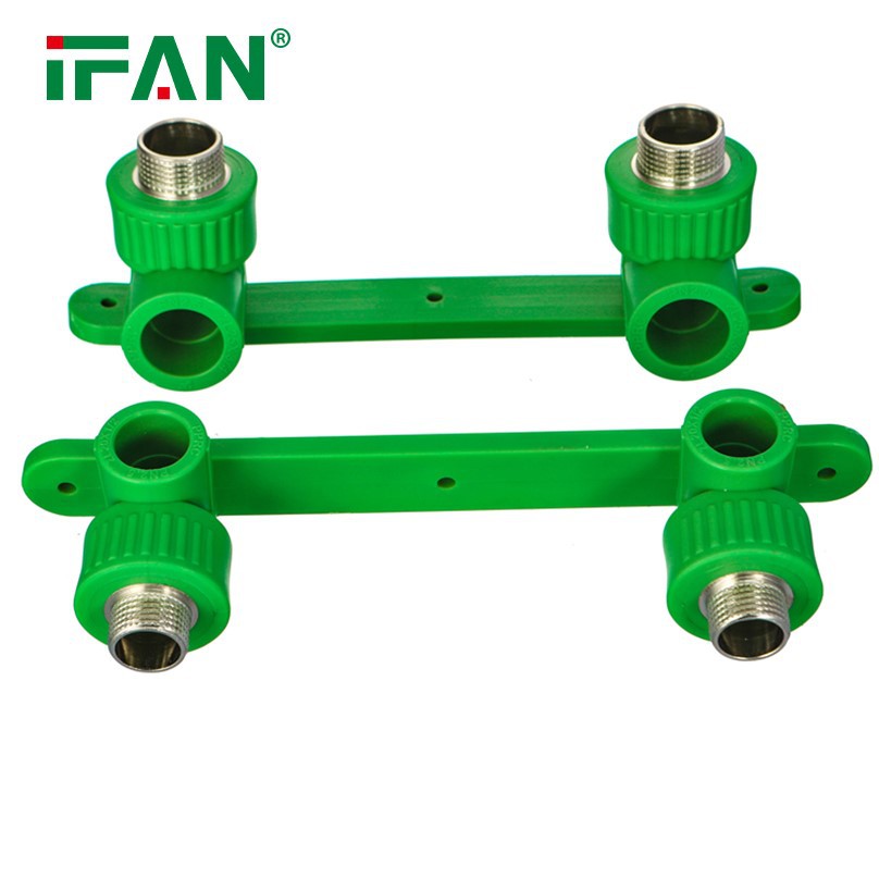 PPR Double Brass Male Elbow 4