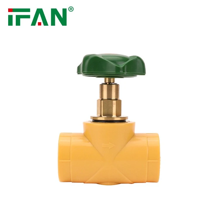 Revolutionizing Flow Control: The Yellow PPR Fitting Stop Valve