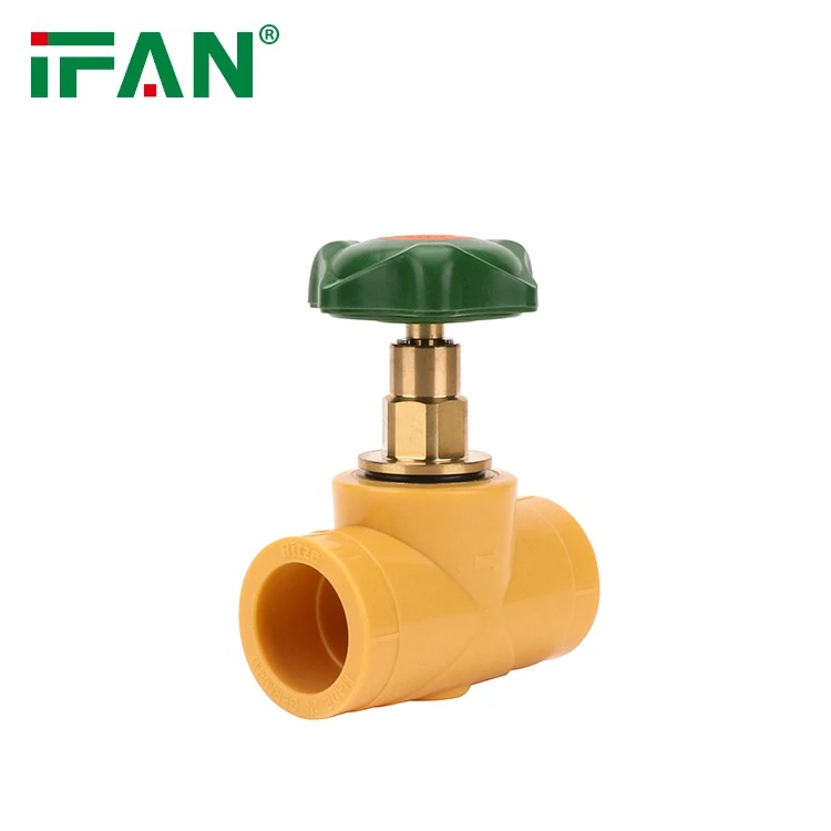 Revolutionizing Flow Control: The Yellow PPR Fitting Stop Valve